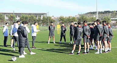 Ümit Milli Takımı, Litvanya maçı hazırlıklarına ara vermeden başladı