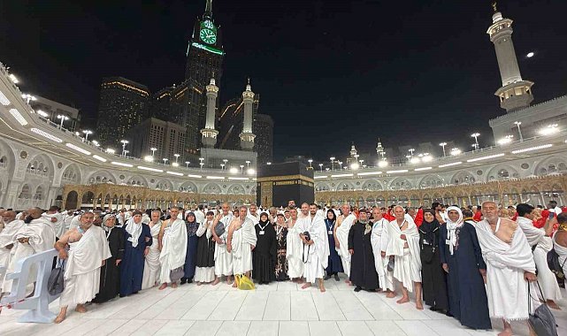 Umre ziyaretinde ikinci kafile yurda döndü