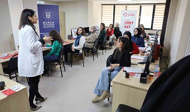 Üreten kadınlara büyükşehir desteği