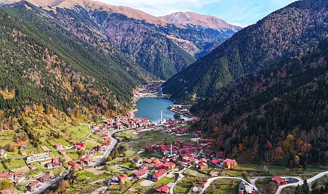 Uzungöl'de sonbaharın en güzel hali