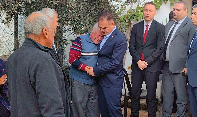 Vali Akbıyık, Şehit Astsubay Kuran'ın ailesine taziyede bulundu