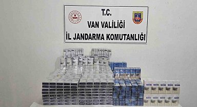 Van'da 2 bin paket kaçak sigara ele geçirildi