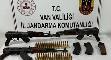 Van'da 3 adet uzun namlulu silah ele geçirildi
