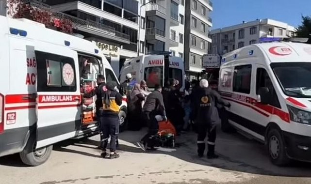 Van'da otopark yangınında 29 kişi dumandan etkilendi