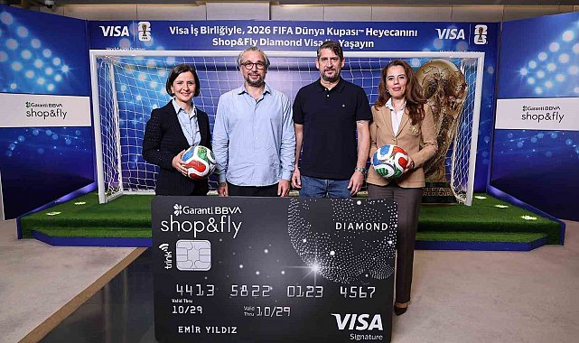 Visa ile Garanti BBVA, 2026 FIFA Dünya Kupası kapsamında iş birliğine imza attı