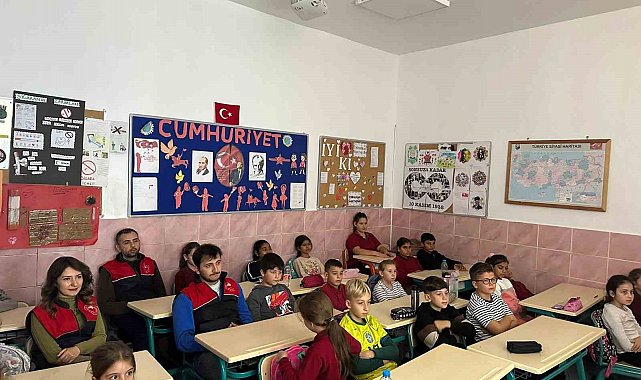 Vize'de ilkokul öğrencilerine su verimliliği, gıda israfı ve beslenme eğitimi