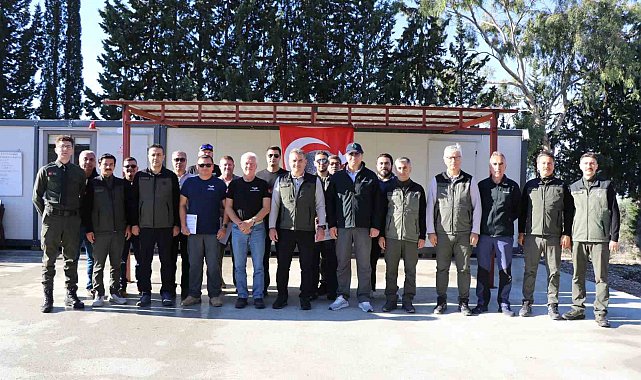 Yangın söndürme hava araçları ekiplerine teşekkür