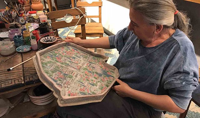 Yapımı 1,5 ay süren eser, Papa 14'üncü Leo'ya takdim edilmeye hazır