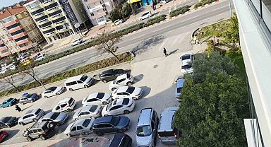 Yemin töreni öncesi Bilecik'te park karmaşası
