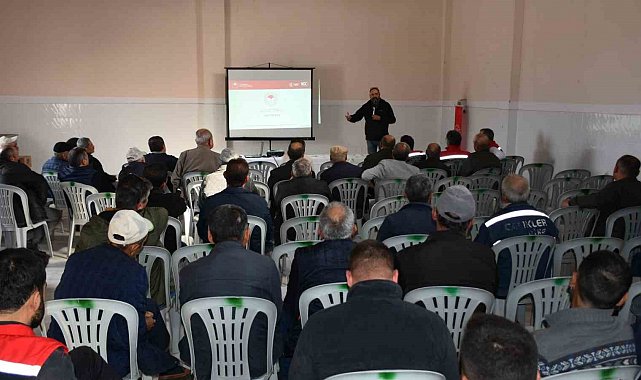 Yenipazar'da üreticiler şap hastalığıyla mücadele konusunda bilgilendirildi