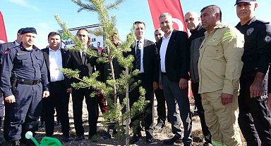 Yeşil Vatan Şehidi Bayram Eren Arslan adına Sorgun'da hatıra ormanı oluşturuldu