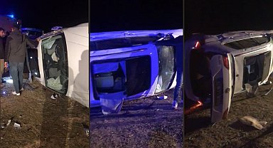 Yüksekova'da trafik kaza: 5 yaralı