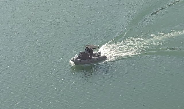 Zernek Barajı'nda ROW cihazıyla arama çalışması