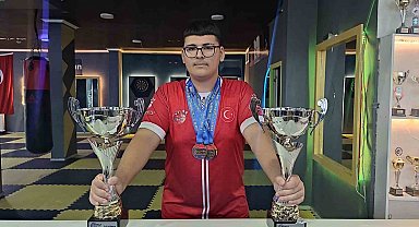 15 yaşındaki milli dart sporcusu Atasayar'dan önemli başarılar