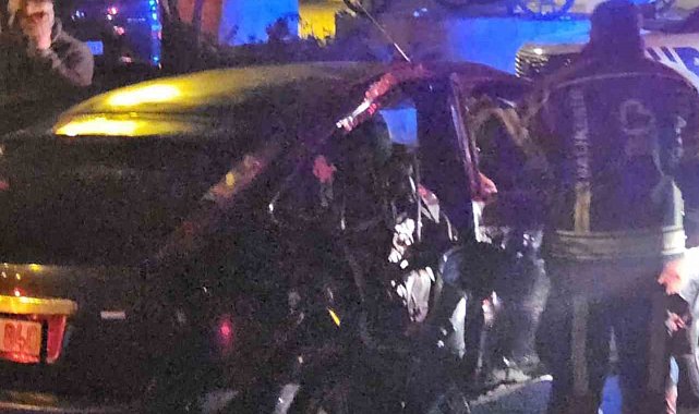 16 yaşındaki sürücü kaza yaptı, 5 çocuk yaralandı