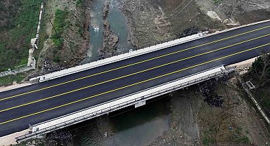 20 mahalleyi birbirine bağlayan köprüde yenileme çalışmaları sona geldi