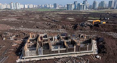 211 bin metrekarelik Mezopotamya Kent Parkında çalışmalar devam ediyor