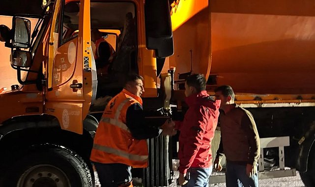 3 bin rakımlı Karabet Geçidi'nde kar yağışı etkili oldu