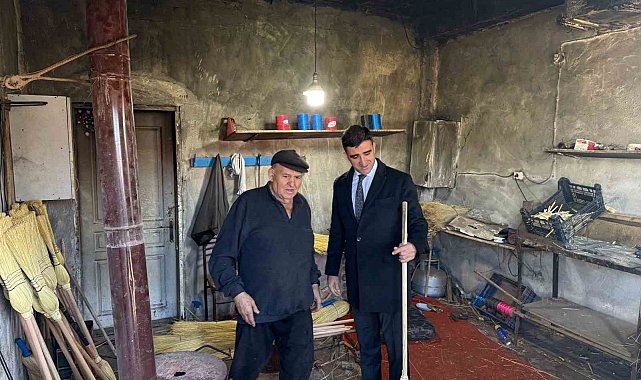 30 yıldır süpürge yapıyor, "bu meslek benim ömrüm" diyor