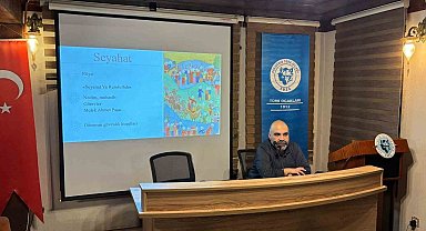 'Evliya Çelebi İle Geçmişe Yolculuk' konulu sohbet gerçekleştirildi