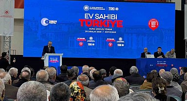 500 Bin Sosyal Konut Projesi ilk kurası Adıyaman'da çekildi