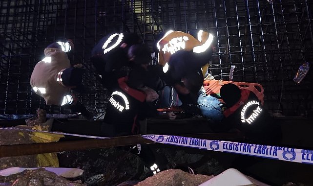 6 metrelik çukura düşen şahıs itfaiye ekiplerince kurtarıldı