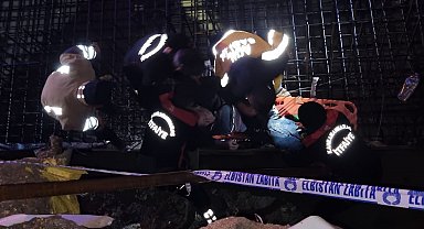 6 metrelik çukura düşen şahıs itfaiye ekiplerince kurtarıldı