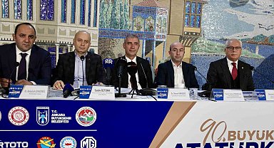 90. Büyük Atatürk Koşusu'nun tanıtım toplantısı gerçekleştirildi