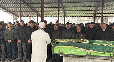 Abant'ta kazada ölen genç son yolculuğuna uğurlandı