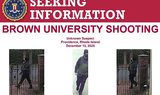 ABD Polisi, Brown Üniversitesi zanlısına ait yeni görüntüler paylaştı