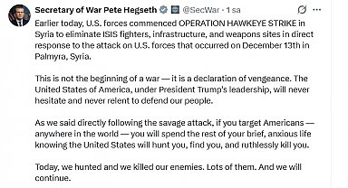 ABD'den Suriye'deki DEAŞ unsurlarına operasyon açıklaması