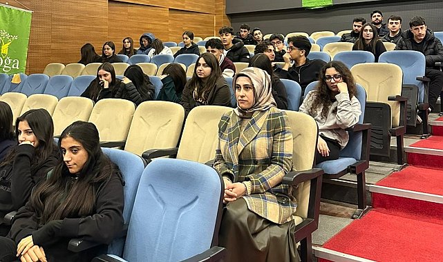 Adıyaman Doğa Koleji mezunlarından öğrencilere yol gösterici söyleşi