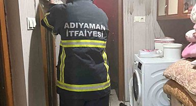 Adıyaman'da ev yangını