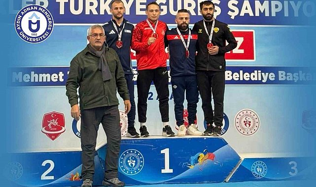 ADÜ'lü güreşçi Türkiye şampiyonu oldu
