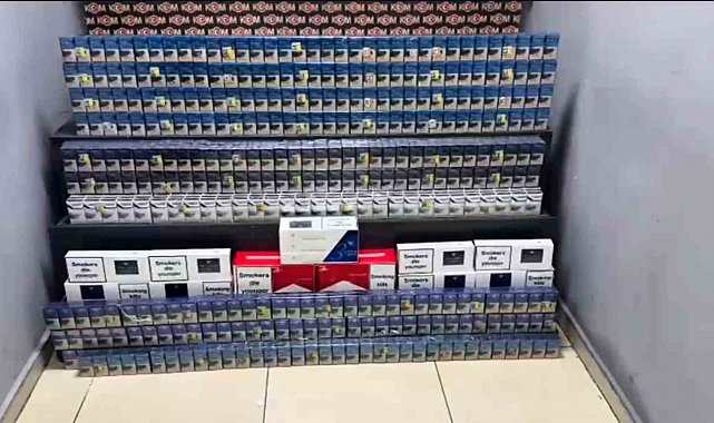 Ağrı'da 2 bin paket kaçak sigara ele geçirildi