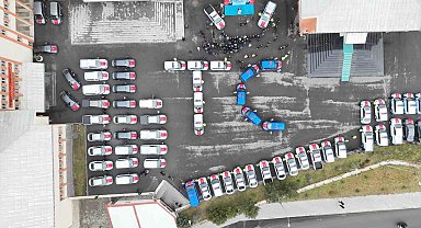 Ağrı'da güvenlik güçlerine 85 yeni araç teslim edildi