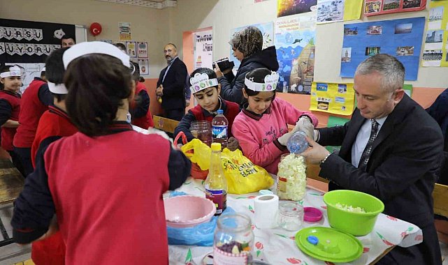 Ağrı'da öğrenciler günlük yaşam becerilerini atölyelerde öğreniyor