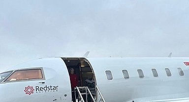 Ağrı'da riskli gebelik uçak ambulans ile Ankara'ya taşındı