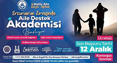 Aile destek akademisi başlıyor