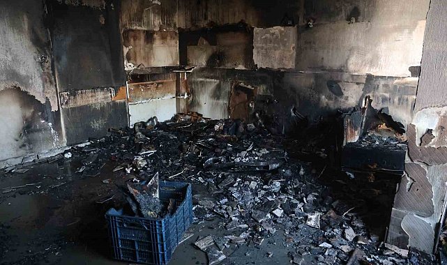 Ailecek gezmeye gitmişlerdi, eve geldiklerinde kullanılacak eşya kalmayan mutfakla karşılaştılar