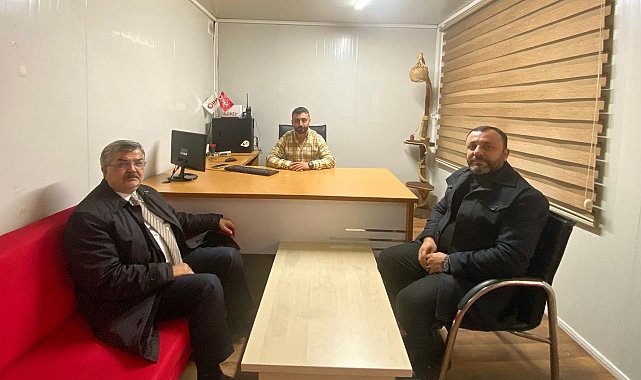 AK Parti heyetinden İHA'ya ziyaret