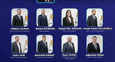 AK Parti Odunpazarı İlçe Yürütme Kurulu belli oldu