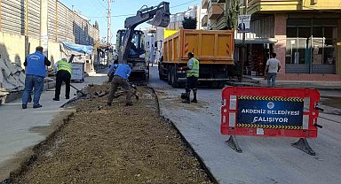 Akdeniz'de yol çalışmaları hız kesmiyor