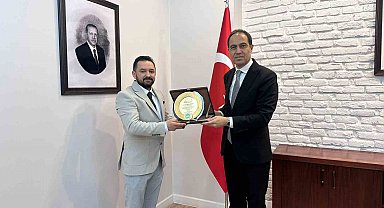 AKİB'ten İl Sağlık Müdürü Dr. Mehmet Erşan'a teşekkür ziyareti