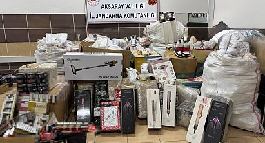 Aksaray jandarmasından kaçakçılara darbe