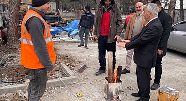 Akşehir'de yeni ilçe sağlık binasında sona doğru