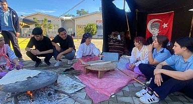 Aksu'da ders zili Yörük Çadırında çaldı