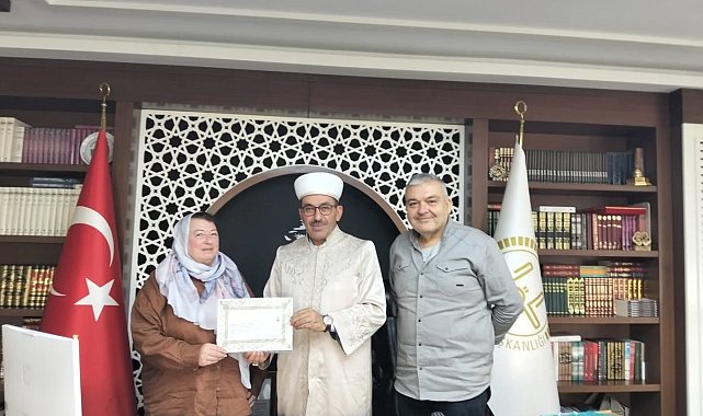 Alanya'da farklı ülkelerden 20 kişi İslamiyet'i seçti