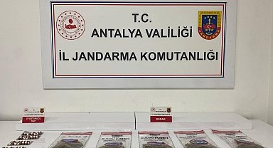 Alanya'da jandarmadan uyuşturucu operasyonu