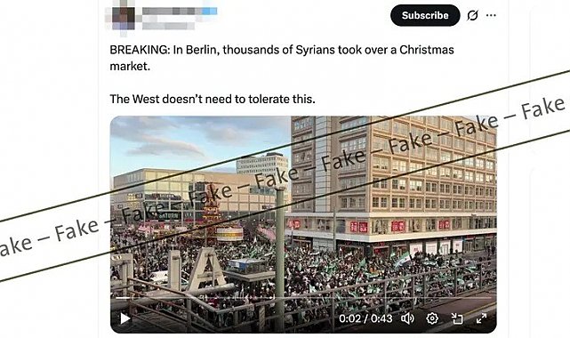 Almanya'da müslümanlara yönelik öfke için dezenformasyon yapıldığı ortaya çıktı